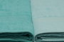 Aucune Juego de 4 toallas de baño - 70 x 140 cm - Verde menta
